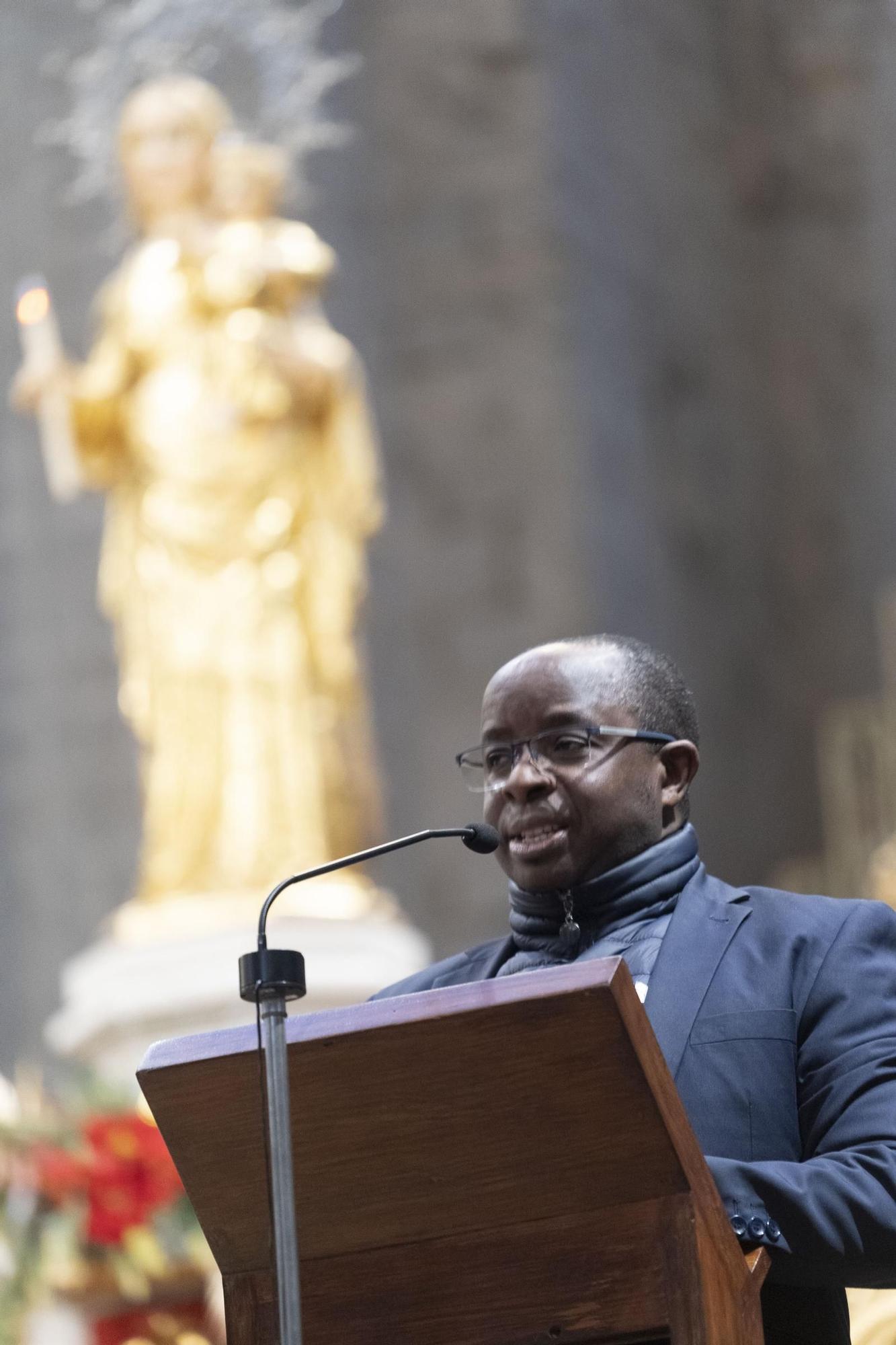 Homenatge a Pere Roca i Fius, "decorador", per la seva dedicació a la basílica de la Seu