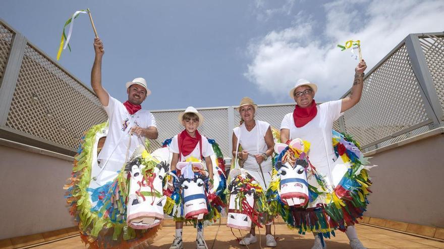 Los caballitos de fuego de la familia Domínguez