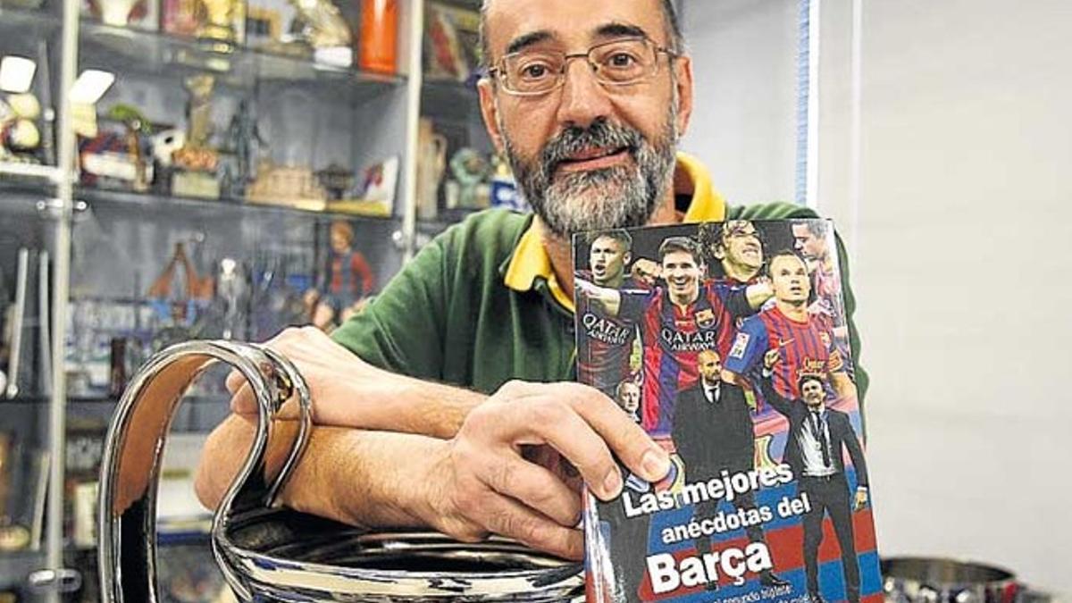Paco Martínez, autor del libro 'Las mejores anécdotas del Barça'