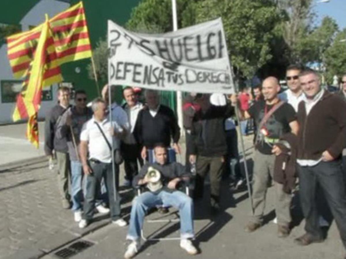 Treballadors de transport, indústria i comerç opinen sobre la vaga general.