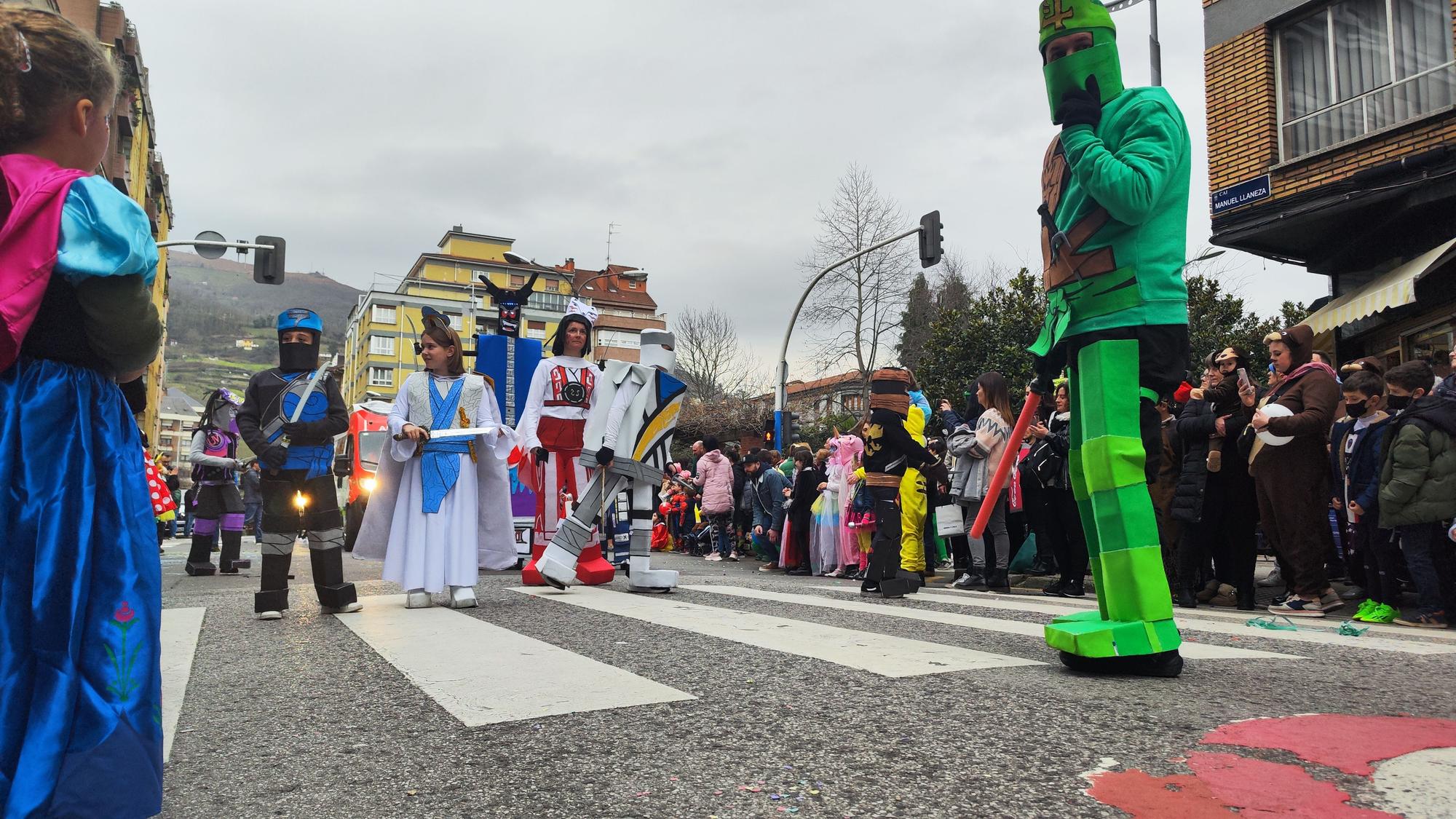 En imágenes, el Antroxu de Mieres.