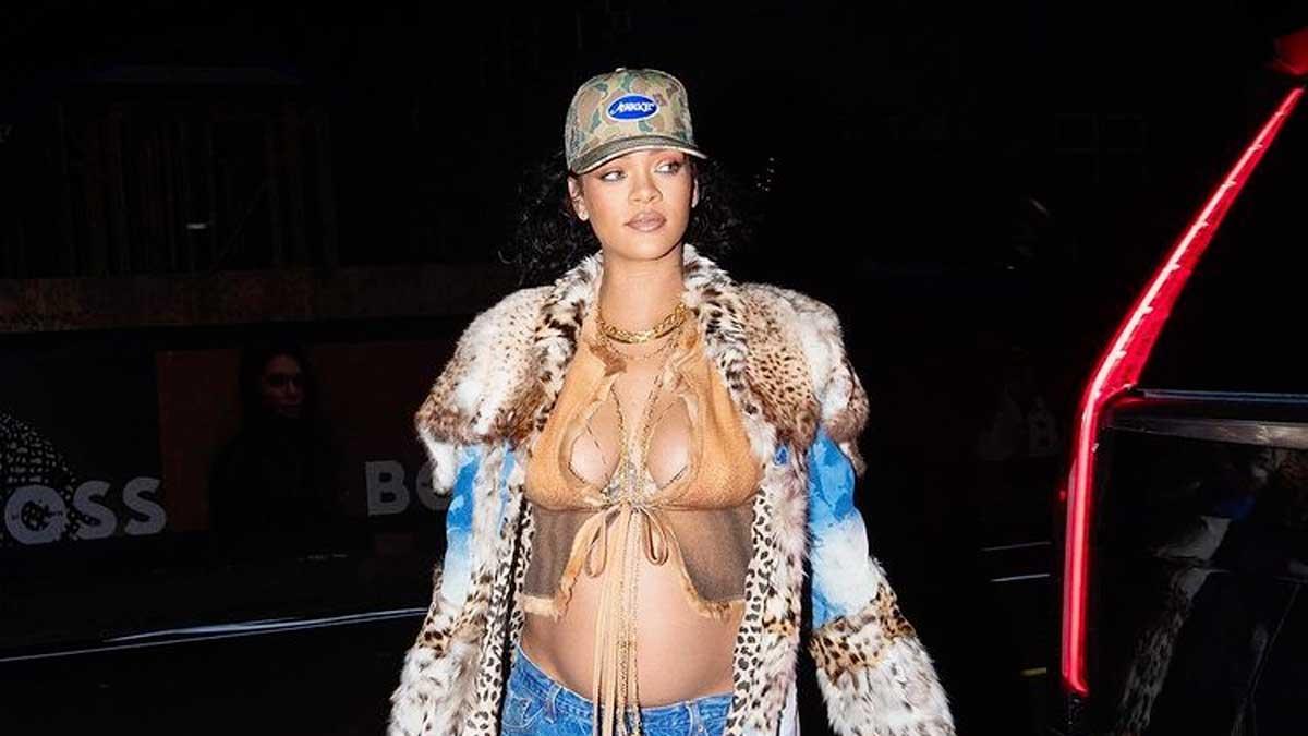 Rihanna reaparece con un tándem que divide opiniones: chándal y perlas