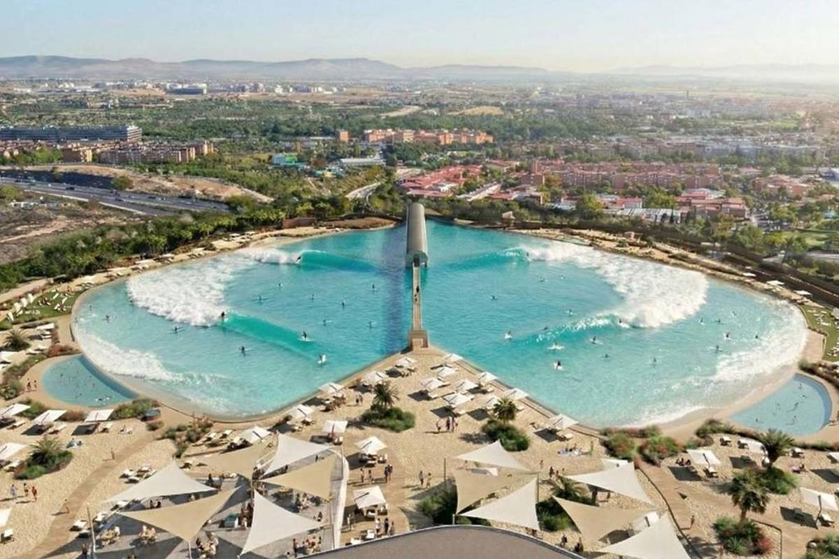 Así será la mayor laguna de surf Europa.