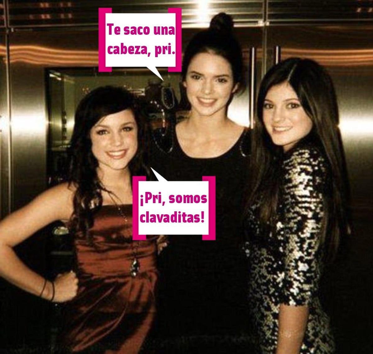 Otro día que Natalie se encontró con las hermanas Jenner