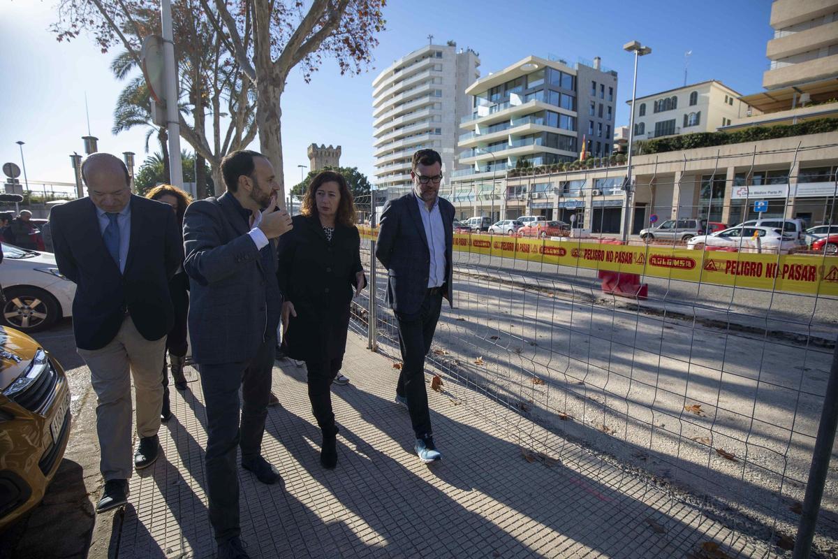 La presidenta del Govern, el alcalde de Palma y la APB visitan los ...