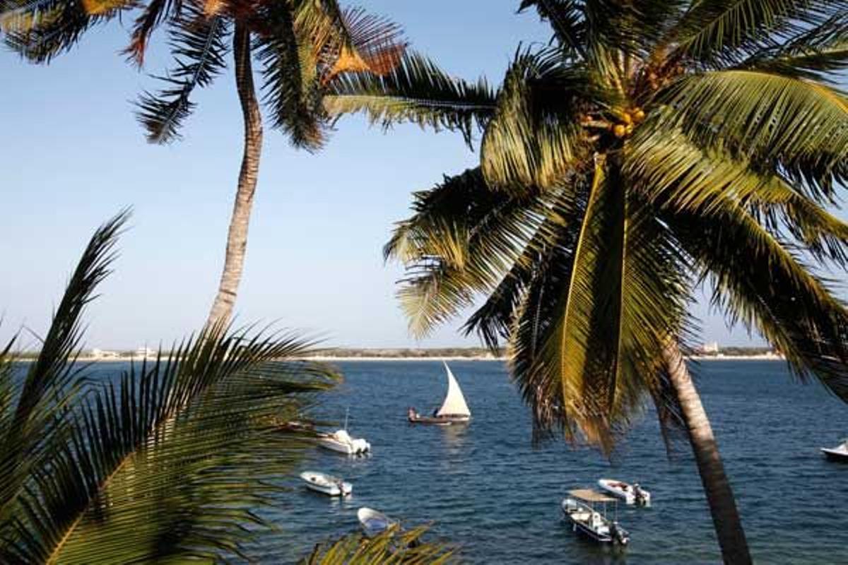 Playa de Shella, isla de Lamu (Kenia)