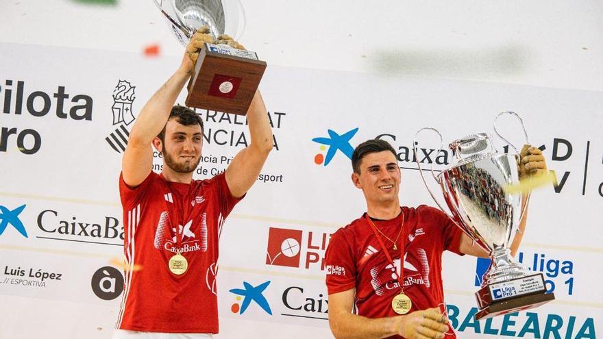 Montaner i Tonet IV es proclamen campions de la Lliga CaixaBank de raspall