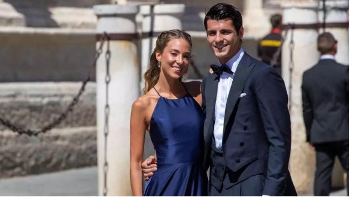 Álvaro Morata anuncia su separación de Alice Campello