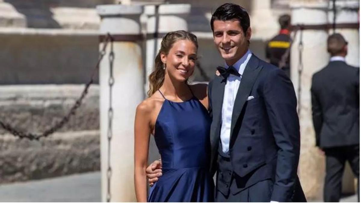 Álvaro Morata anuncia su separación de Alice Campello