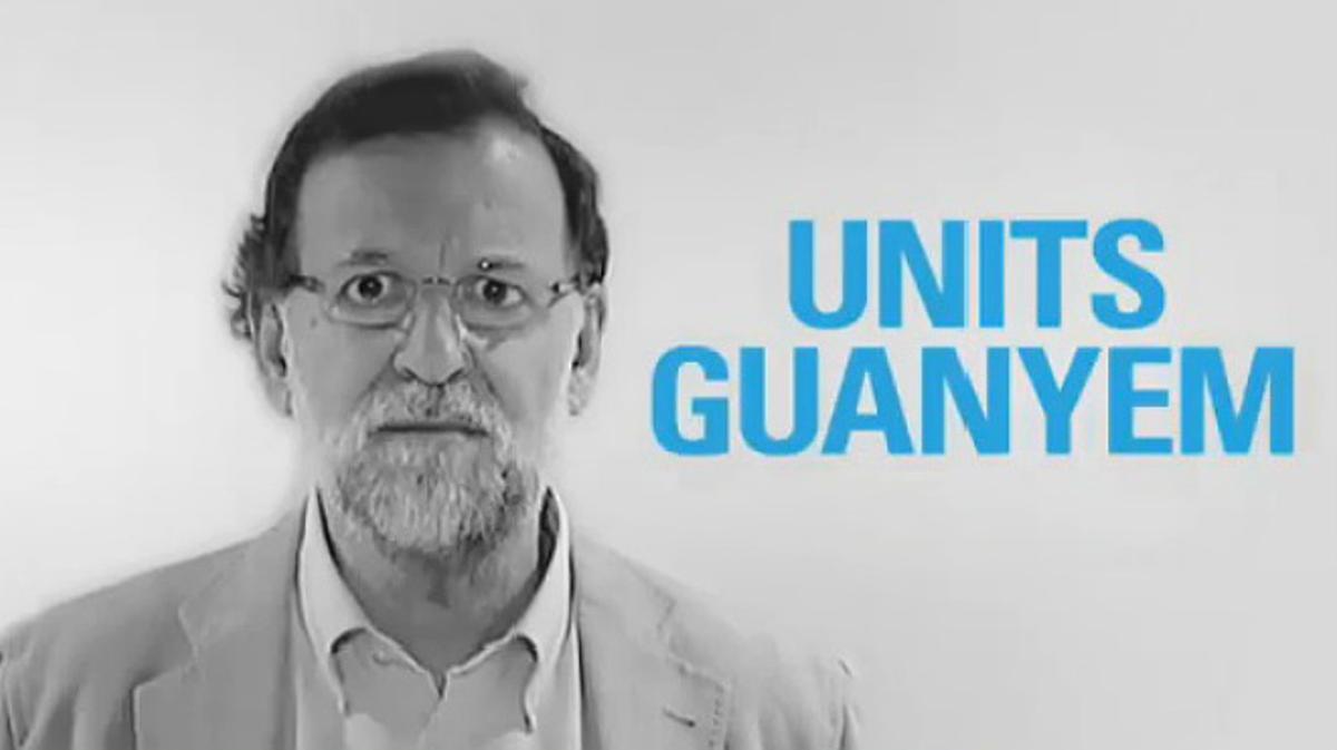 ’Perquè units guanyem’ és l’últim vídeo electoral del PPC, en què Rajoy i la seva cúpula demanen en català que Espanya i Catalunya segueixin unides.