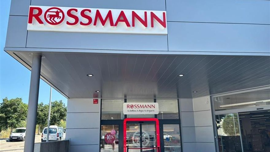 La nova botiga de Rossmann.