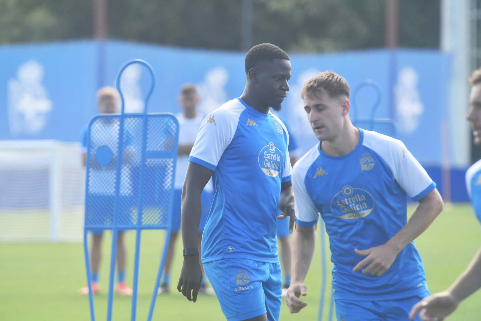 Primer entrenamiento bajo las órdenes de Antonio Hidalgo