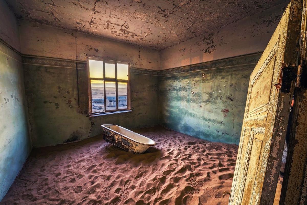 Kolmanskop, el pueblo sepultado por arena