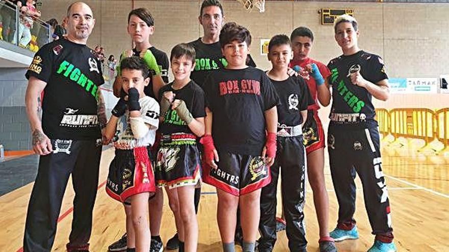 Cinc ors i una plata del Box Gym Manresa a la Copa Catalana