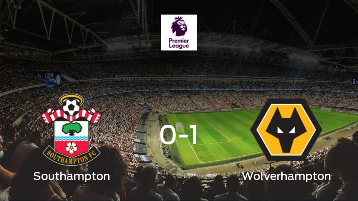 El Wolverhampton Wanderers se lleva tres puntos a casa tras derrotar 0-1 al Southampton