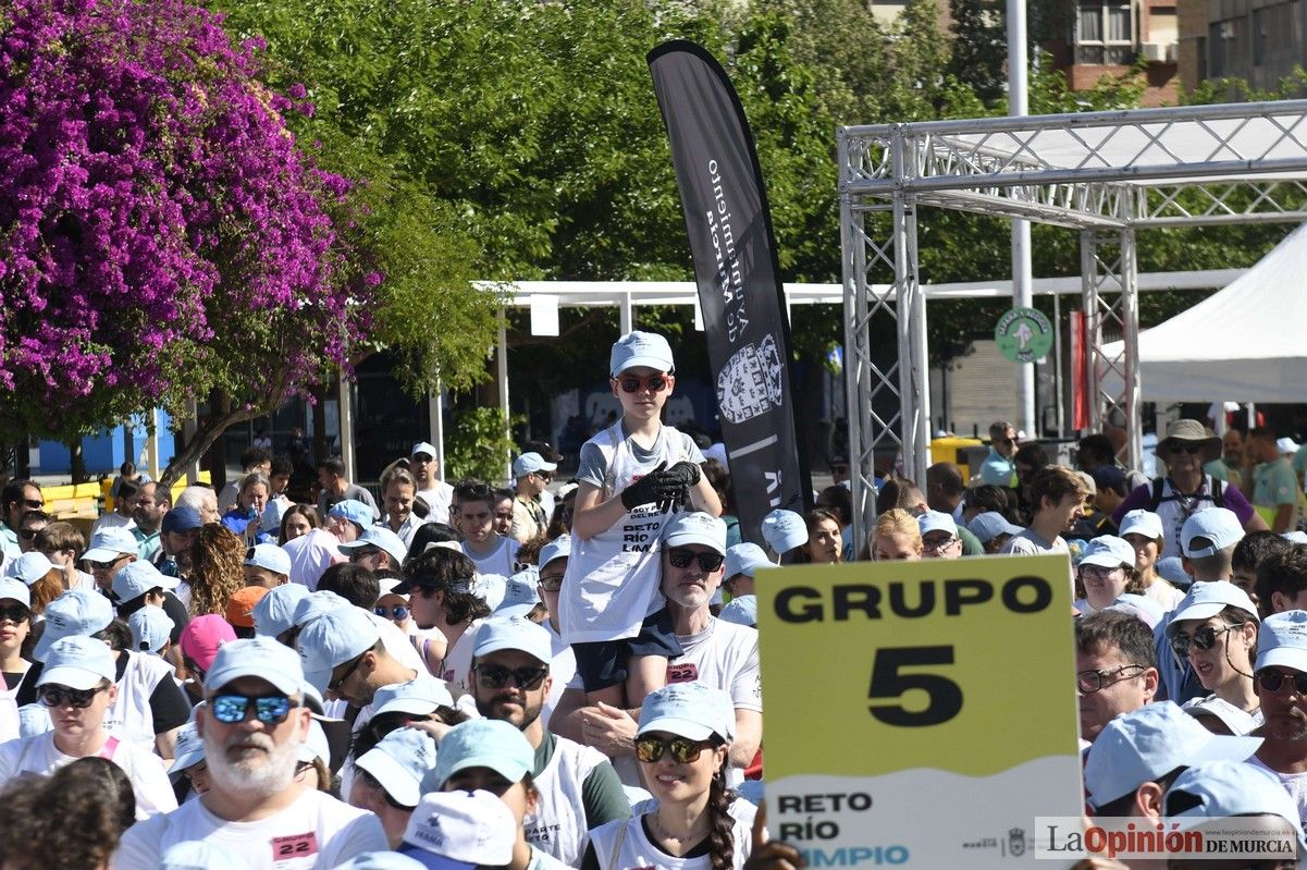 Todas las imágenes del reto de limpieza del río Segura en Murcia