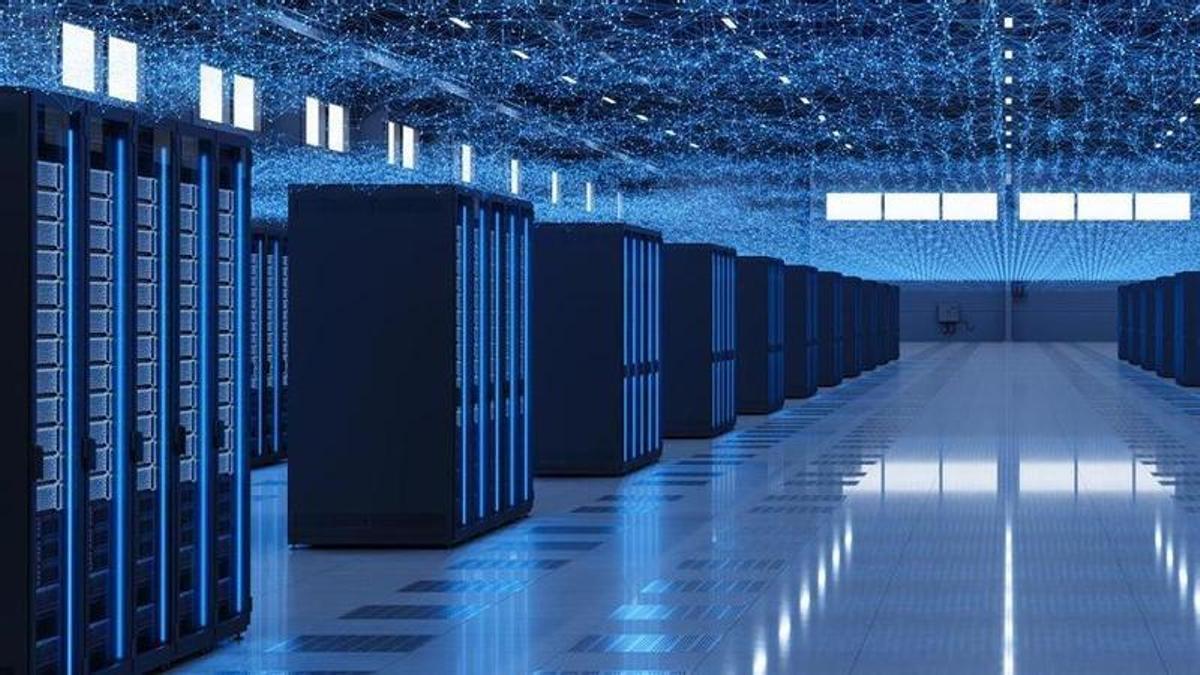 Imagen de archivo de un almacén de datos.