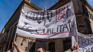 "A l’Institut Salvador Espriu de Salt seguirem protestant per tal de visibilitzar el nostre malestar"