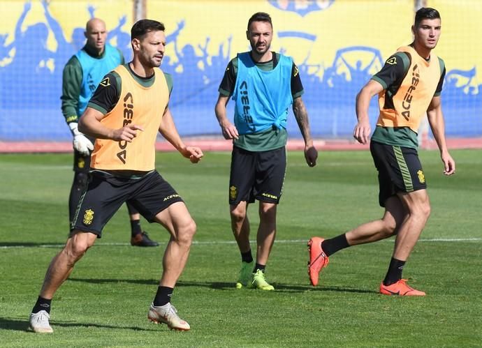 01/02/2019 TELDE. Entrenamiento UD Las Palmas en El Hornillo.  Fotografa: YAIZA SOCORRO.