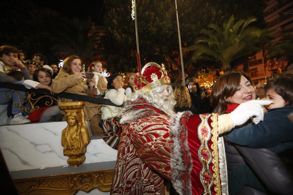 Cabalgata de los Reyes Magos en Alicante.