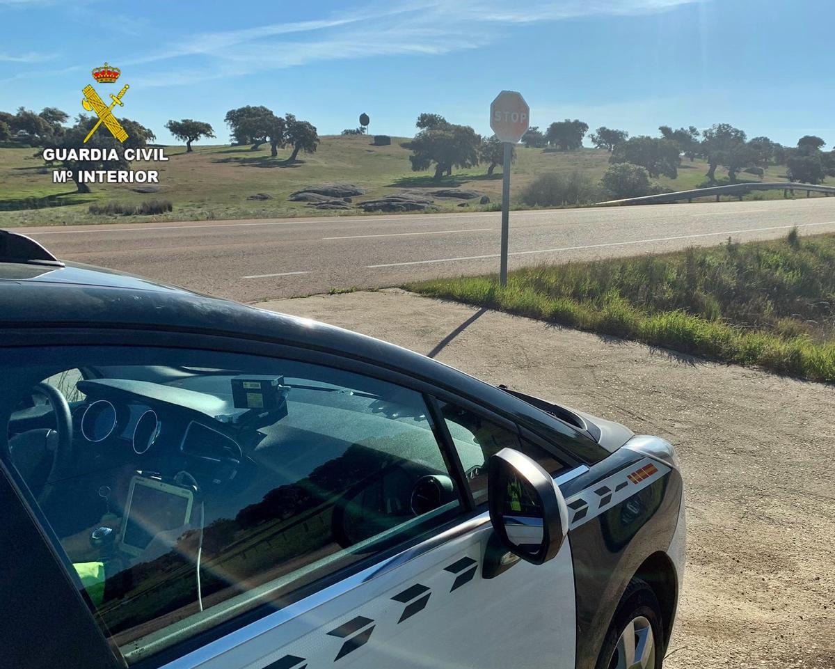 Radar de la Guardia Civil en imagen de archivo.