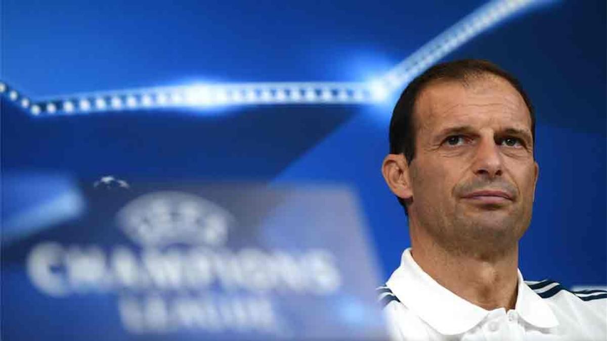 Allegri, entrenador de la Juventus