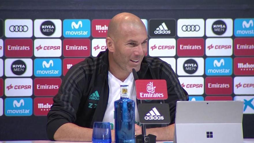 Zidane valora sus 100 partidos en el banquillo blanco