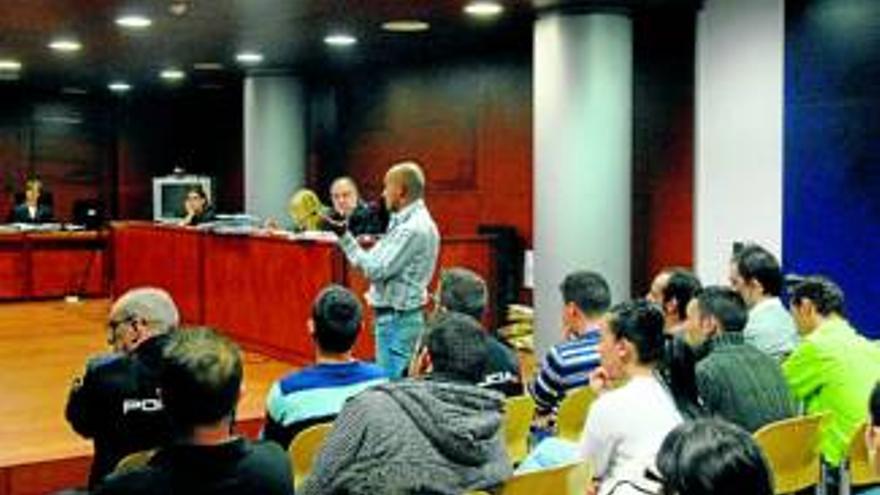 Macrojuicio por drogas, con 15 acusados, en la Audiencia de Cáceres