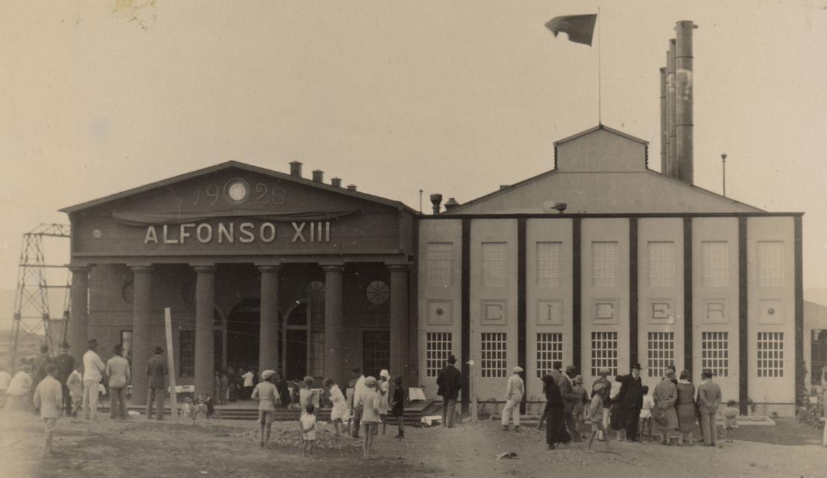 La Compañía Insular Colonial de Electricidad y Riegos (CICER), en 1928.
