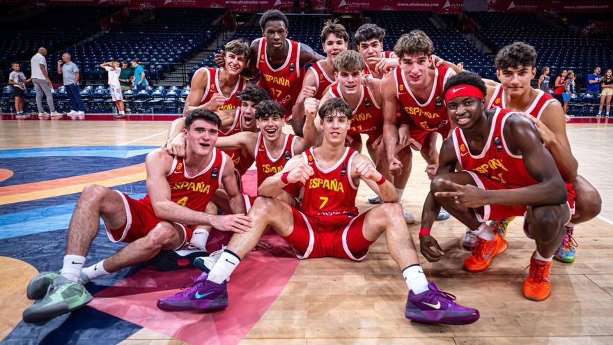 La España del taronja Álex Blanco se mete en la final del Eurobasket Sub-18