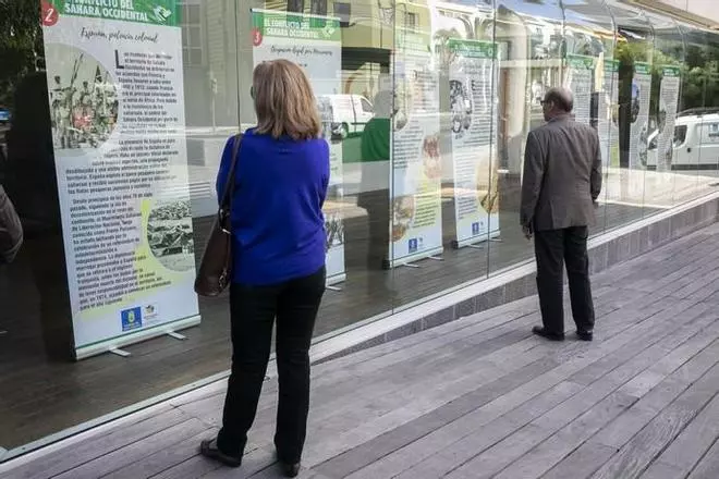 Inauguración de la exposición 'El conflicto del Sáhara Occidental'
