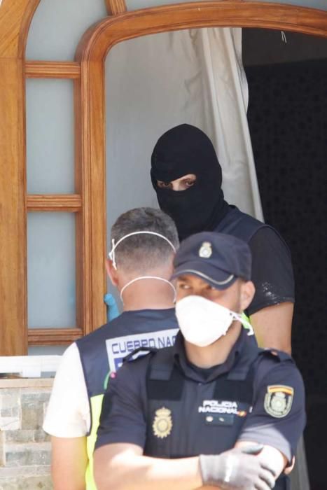 Operación de la Policía Nacional en Ibiza con varios detenidos por tráfico de drogas