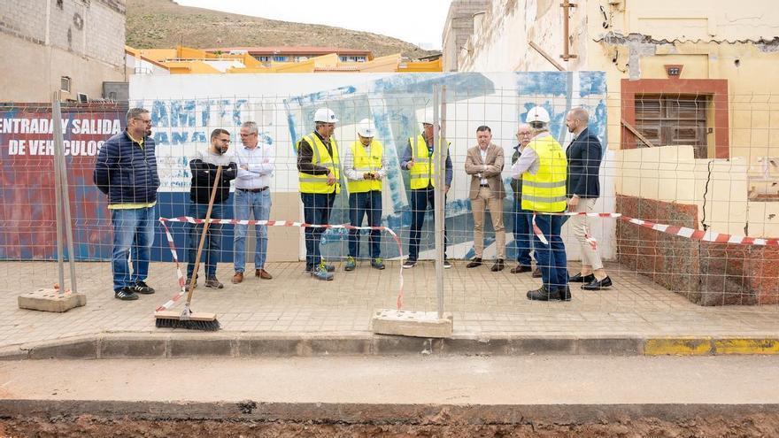 Gáldar avanza en la recuperación de la playa de Martorell, una demanda histórica de los vecinos de Sardina