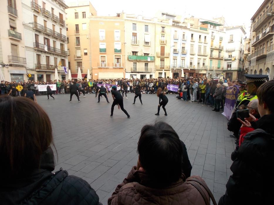 Clam contra la violència masclista a Manresa