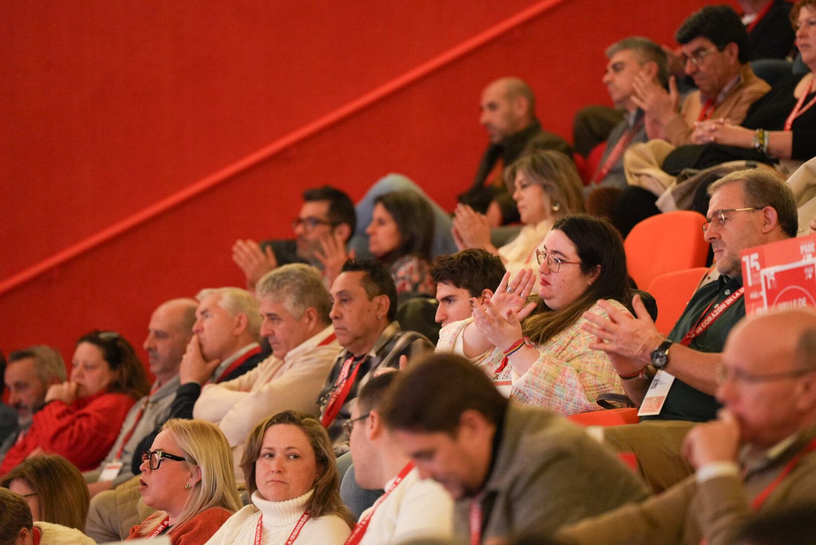 XV Congreso regional del partido en Plasencia