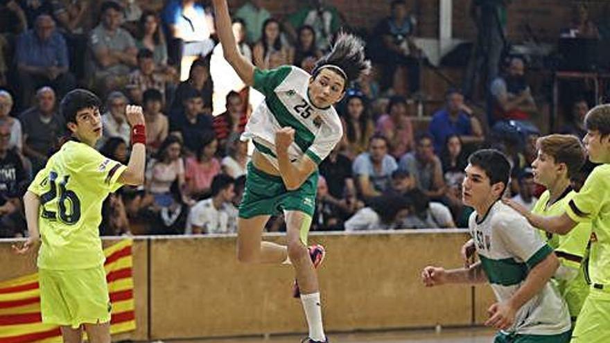 Un partit del Bordils en el campionat d&#039;Espanya infantil.