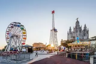 El Tibidabo cierra el 2023 con 680.000 visitantes, un 10% más que el año anterior