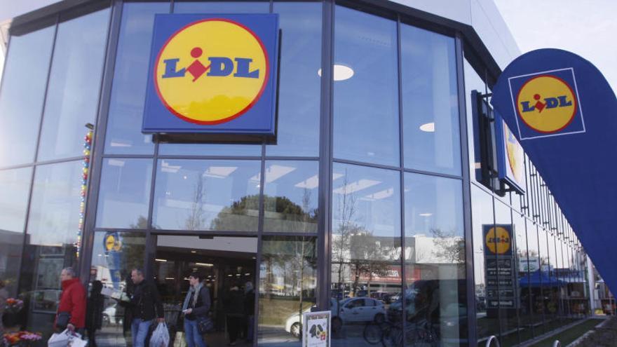 El supermercat Lidl de Mas Xirgu, a Girona