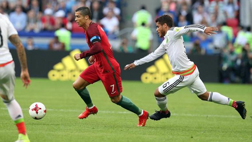 Ronaldo no puede conducir a Portugal al triunfo ante México