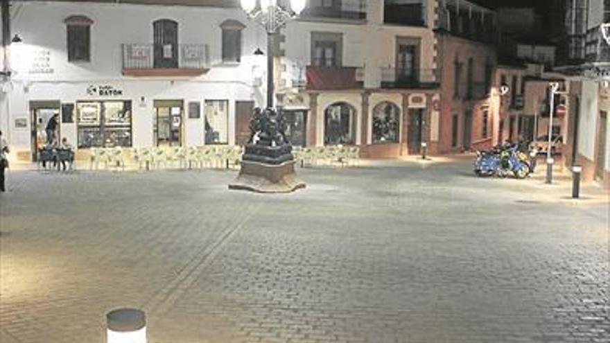 Las obras de la plaza Hijas de la Caridad de Montoro dan otra imagen del centro