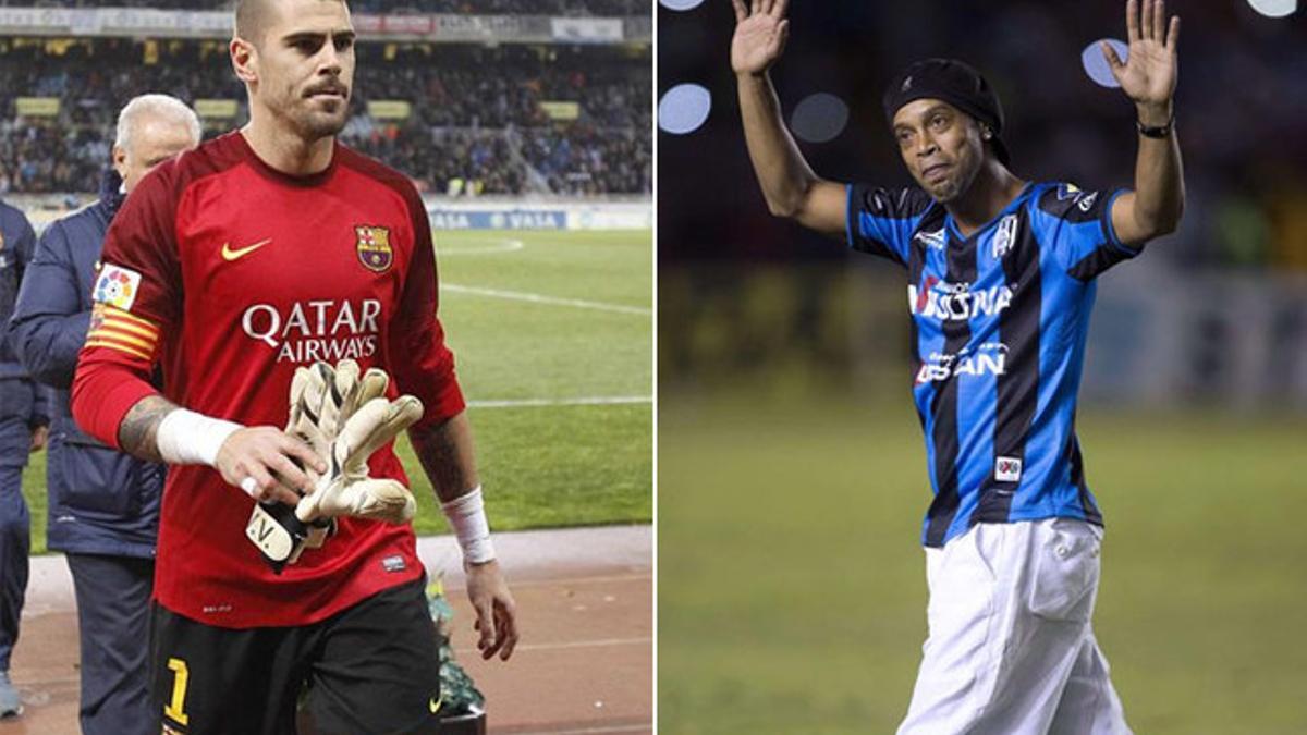 Valdés y Ronaldinho estuvieron cerca de volver a ser compañeros