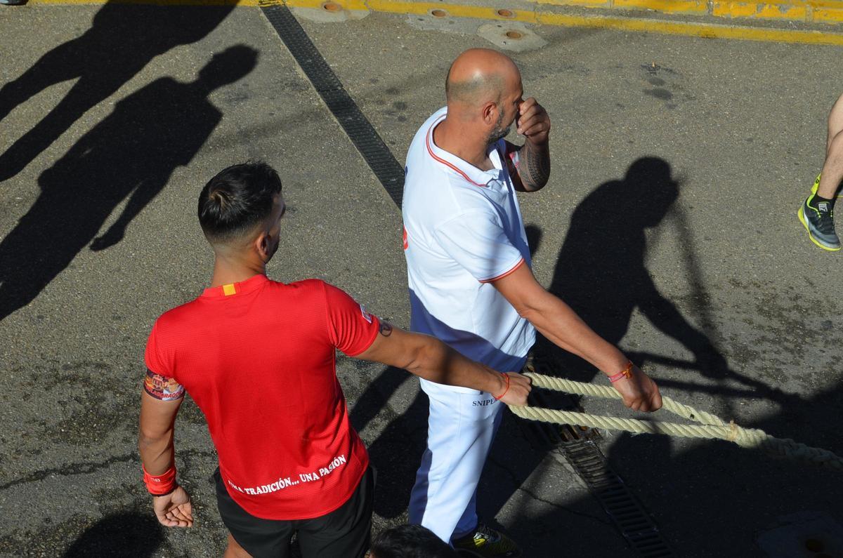 La carrera del Torito del Alba "Ganadora", de Benavente, en imágenes