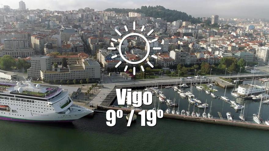 El tiempo en Vigo: previsión meteorológica para hoy, martes 6 de mayo