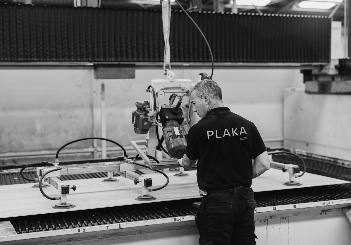 Producción de los producos PLAKA