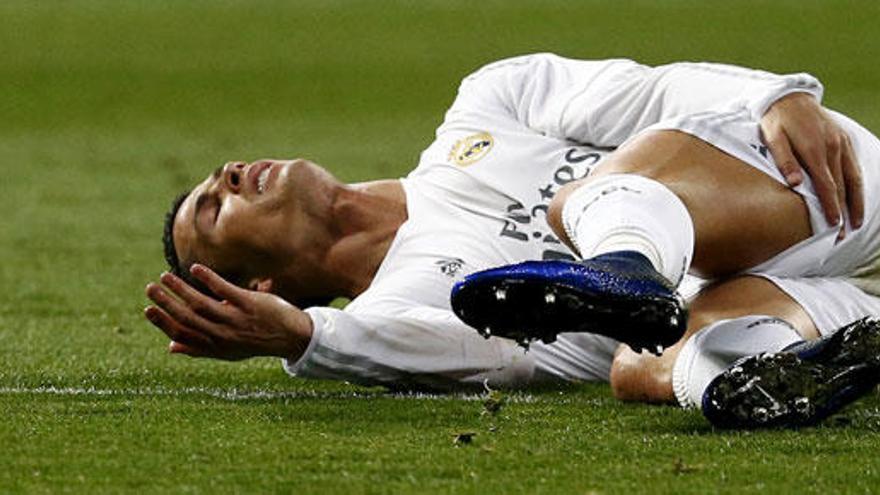 Cristiano Ronaldo sufre una sobrecarga muscular