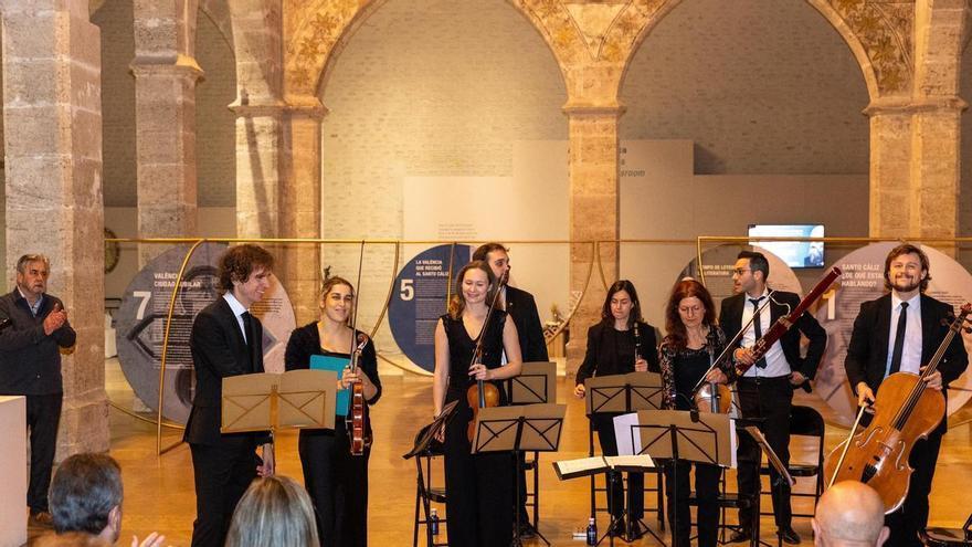 El Centro de Recepción del Visitante del Santo Cáliz acoge el primer concierto dedicado a la reliquia en València