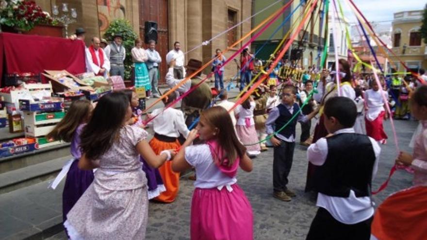 Romería infantil en Gáldar