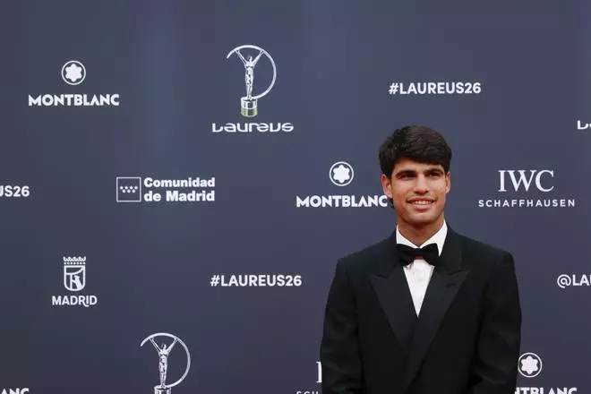 GALERÍA | De Carlos Alcaraz a Simone Biles: las estrellas del deporte se dan cita en los Laureus
