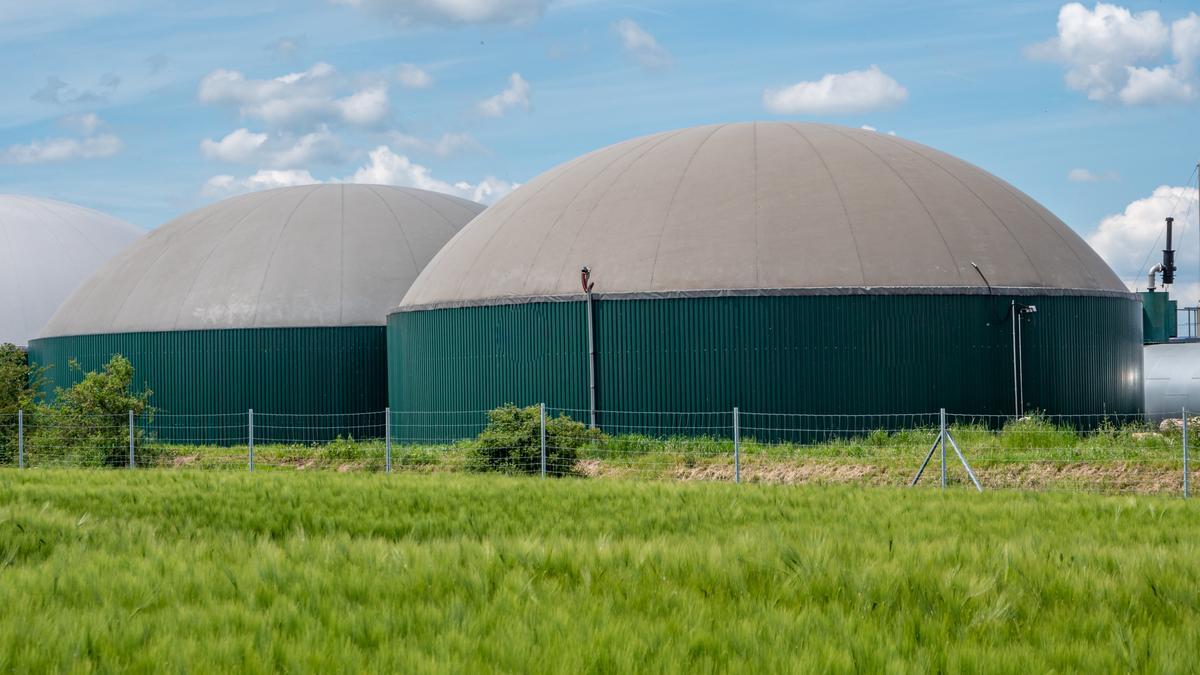 Planta de biogás 