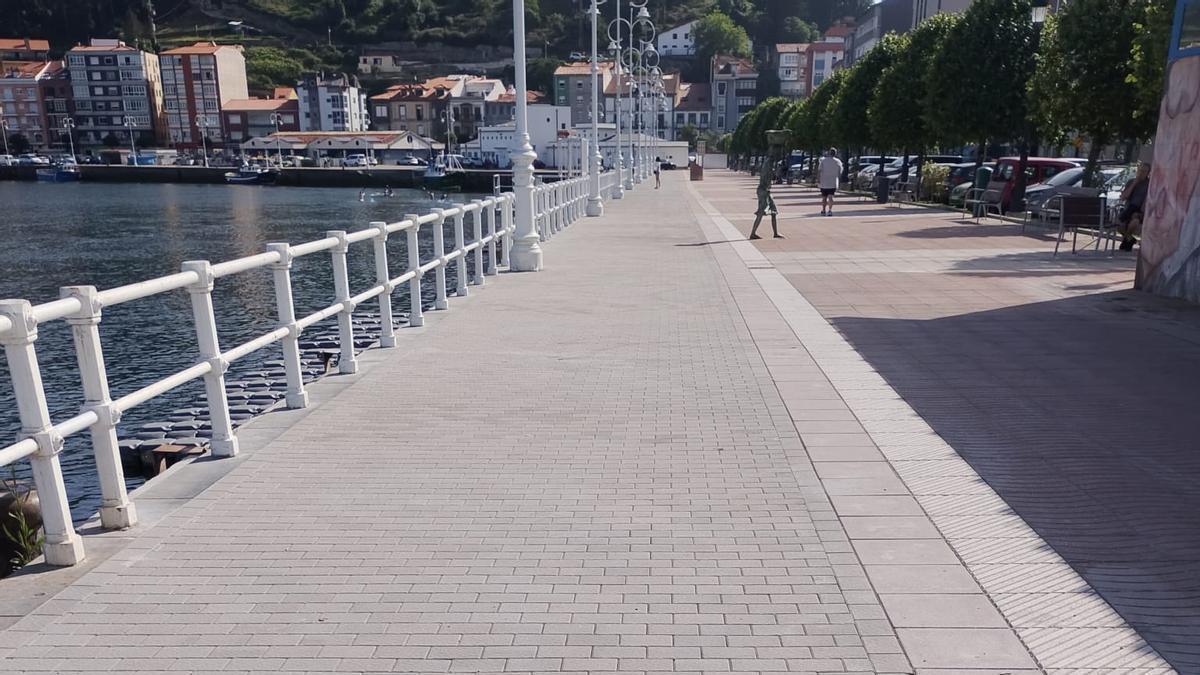 Paseo Princesa Letizia, en Ribadesella.